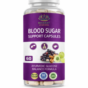 Blood Sugar Support Capsules – Daily Glucose Management (60 Capsules)